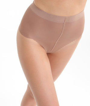 Teint de Soleil 17 tummy flattening bronzer tights in tan