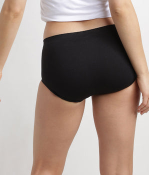 2 pack black and white shorties - Les Pockets