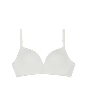 White triangle bra with cups for girls Dim Invisible