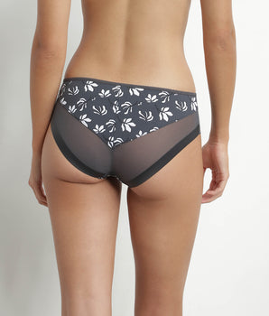 Women's microfiber and tulle panties Generous Essentiel