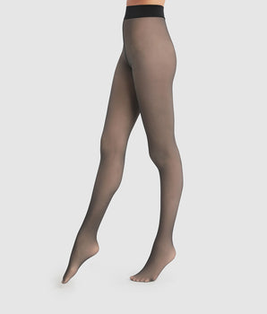 Black Dim Thermo Warm and transparent women's tights