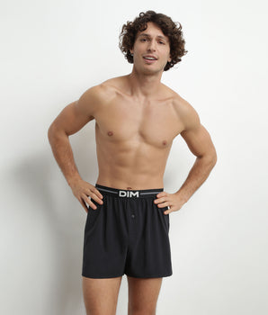 Men's cotton briefs Black Dim Icons Essentiel
