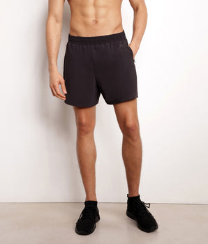 Men's sports shorts in breathable material Black Dim Move